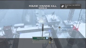 Throwing Knife Across Sub Base.. OMG!