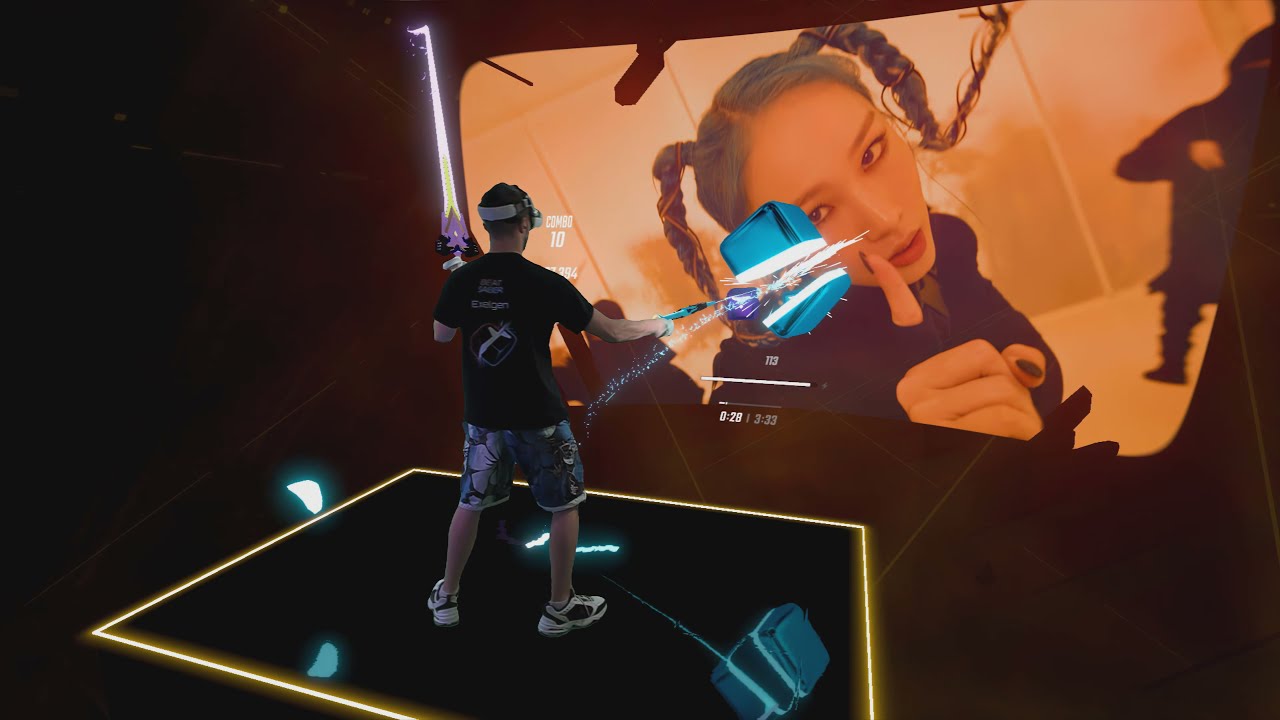 Everglow - First / Extra Large Music Video / Beat Saber / Hard / 4k 60fps