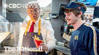 Harris goes to church, Trump goes to McDonald’s to woo swing state voters