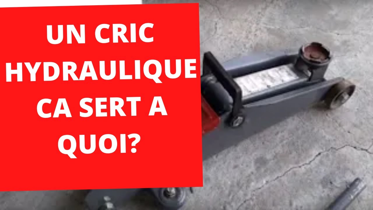🚗 Comment fonctionne un cric hydraulique./How a hydraulic jack works