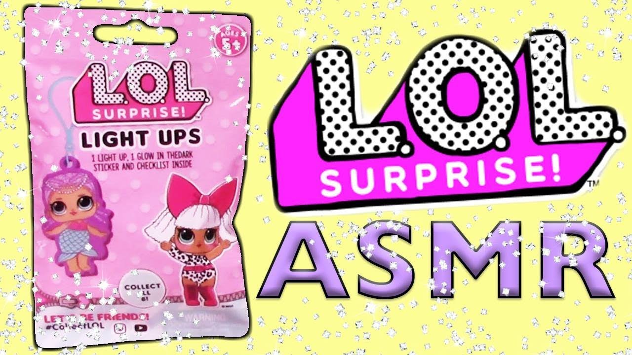 ASMR LOL Surprise Doll Light Ups Blind Bag Toys Whispered