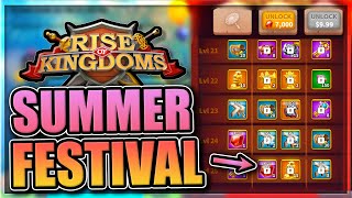 Summer festival sneak peek - the best 7k gems you can spend in Rise of Kingdoms
