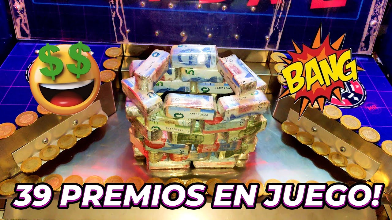 LLENANDO Cubeta 🪣🪣 De Billetes en Máquina de Cascada 2 de $10 pesos 