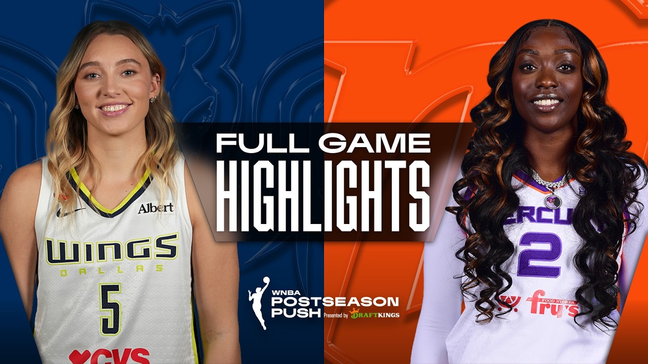 Dallas Wings vs. Phoenix Mercury | FULL GAME HIGHLIGHTS | September 21, 2026
