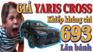 Khiếp khủng giá xe Toyota Yaris Cross 2024 lăn bánh mới nhất chỉ 693 triệu | Toyota Pháp Vân