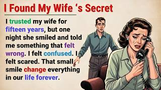 Learn English Through Story 🔥 My Wife Kept a Life-Changing Secret for Years! | Level 3 Graded Reader