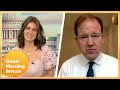 Susanna & Adil Challenge MP On Boris Johnson's Opinion Of Matt Hancock & New Quarantine Plans | GMB