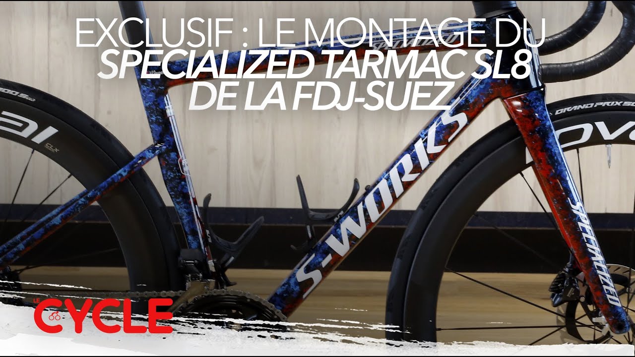 Specialized S-Works Tarmac SL8 de la FDJ Suez : le montage exclusif du nouveau vélo de Léa Curinier