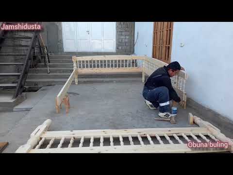 Узбекский топчан своими руками