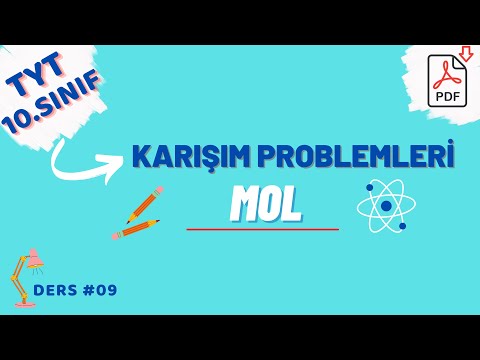 KARIŞIM PROBLEMLERİ | MOL KAVRAMI | TYT-10. SINIF KİMYA #09