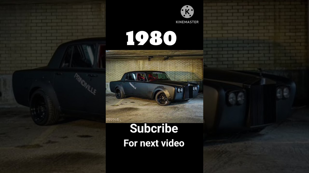 evloution of rolls Royce 1950 to 2023