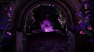 ✨🌸🌿Secret Garden Enchanted Fountain | 🌧 Rain & Water ASMR ⛲️| Sleep, Relaxing, Study | 10 Hours screenshot 3