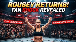 Ronda Rousey RETURNS in Shock MMA Comeback! 😱 Intuit Dome Attendance Sparks Debate 🥊 #rondarousey