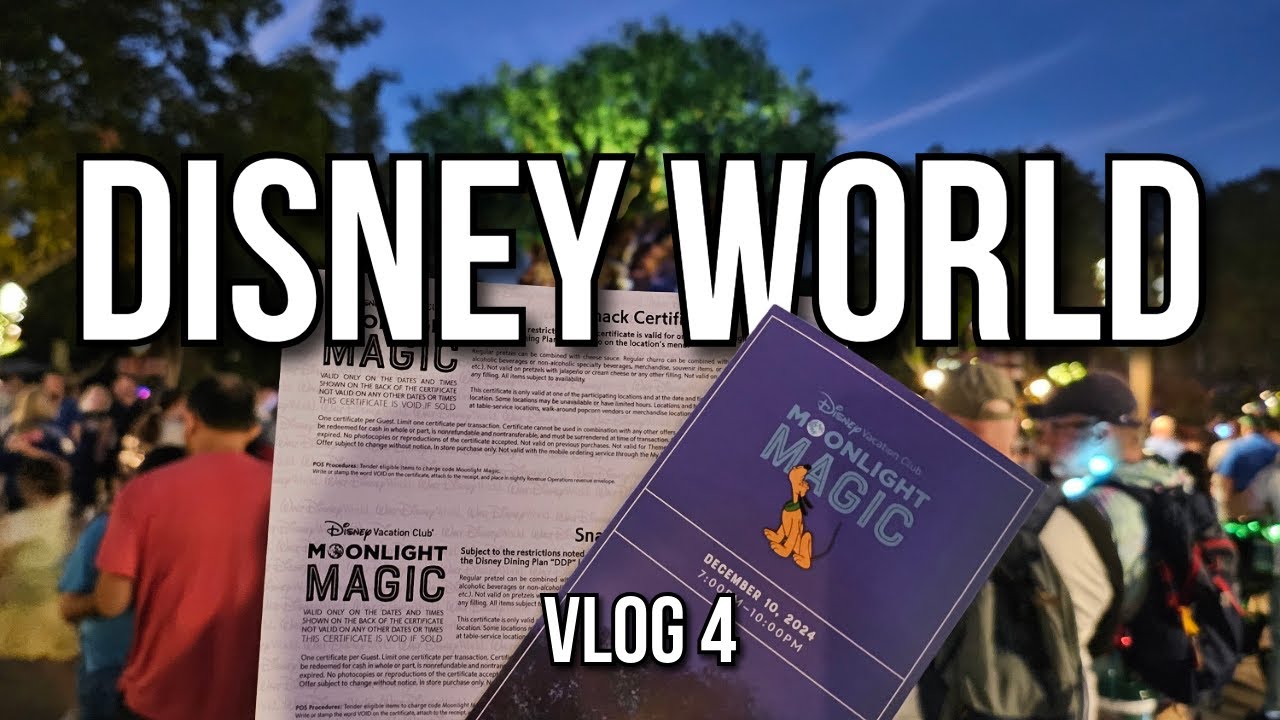 CHECKING INTO OLD KEY WEST & MOONLIGHT MAGIC AT ANIMAL KINGDOM | VLOG 4 | DISNEY WORLD DECEMBER 2024