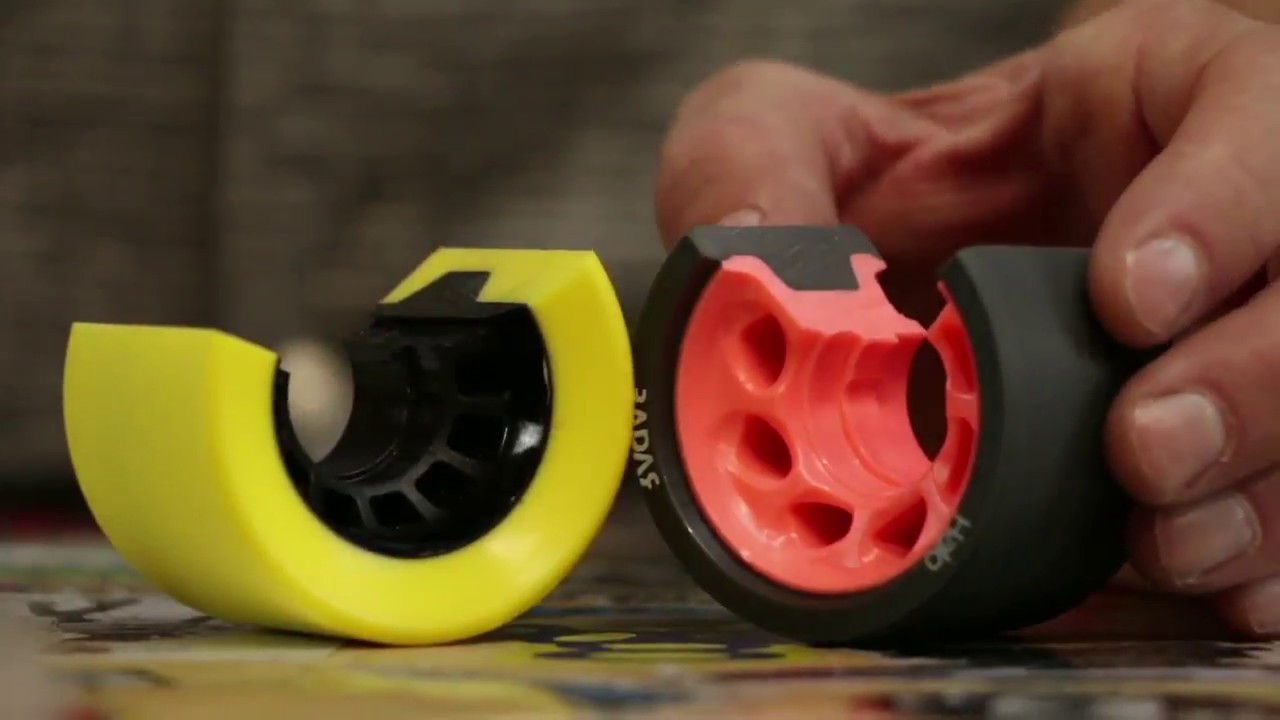 Devaskation asks Radar's Conan about the Halo Wheels' urethane speed hubs