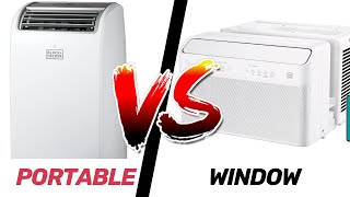Portable (standup) vs window AC - Which is better? My Thoughts