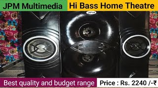 Jpm Multimedia Hi Bass Home Theatre Budget Range Best Quality