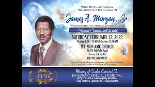 Funeral Services For James A. Morgan Sr.