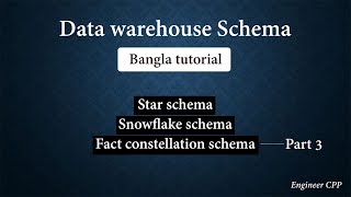 data warehouse schema || Fact constellation schema (galaxy), Adv and disadv in bangla || part 3