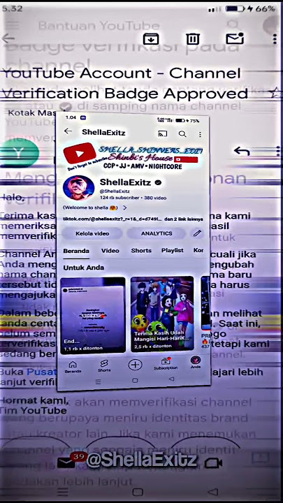 Akhirnya Centang YouTube Juga😎🔥//Shinbi house edit||jedag jedug shinbi's house #shorts #centang