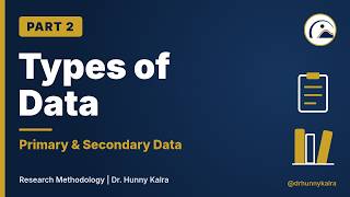 Primary & Secondary Data in Research