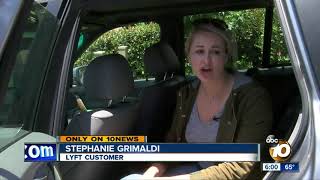 Only on 10News: Passenger says Lyft driver tried to kill boyfriend