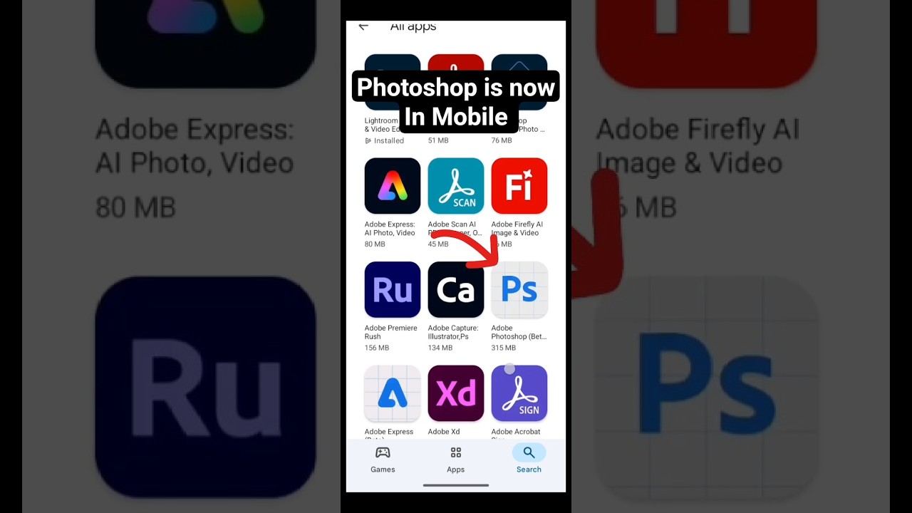 ✨ How to Download Photoshop on Mobile (Step by Step Guide) 📱