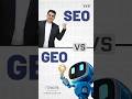 📊 SEO vs GEO Explained by Dipak Rajyaguru | Future of Digital Marketing 2025 🚀