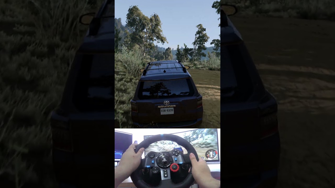 Toyota 4Runner Off-Road Gameplay – Steering Wheel Controller Test 