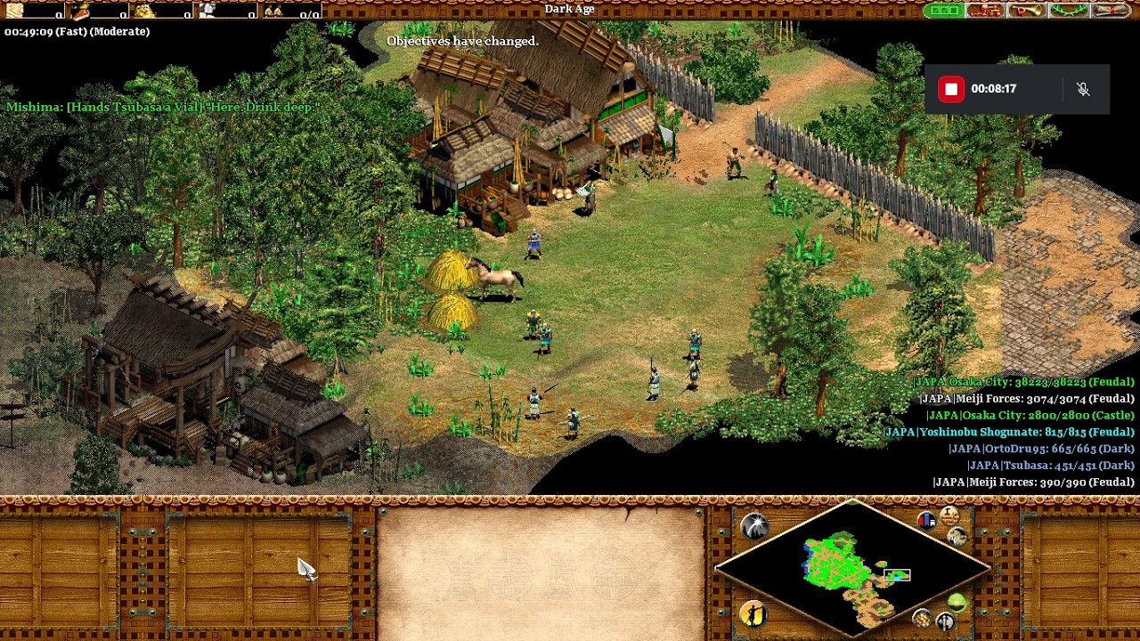 Age of empires 2 custom scenario: Tsubasa's tale II (part 2) (No commentary)