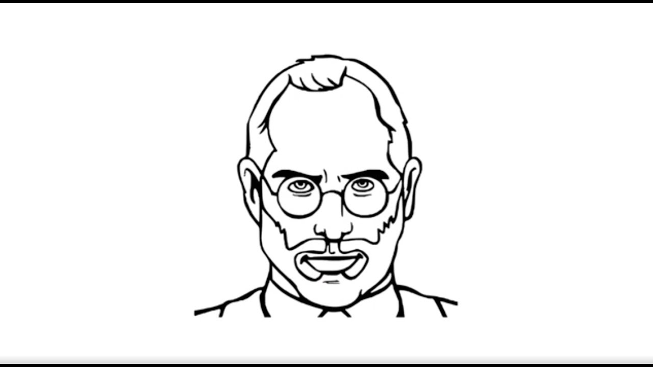 Steve Jobs Drawing by Ashish Ojha  Pixels
