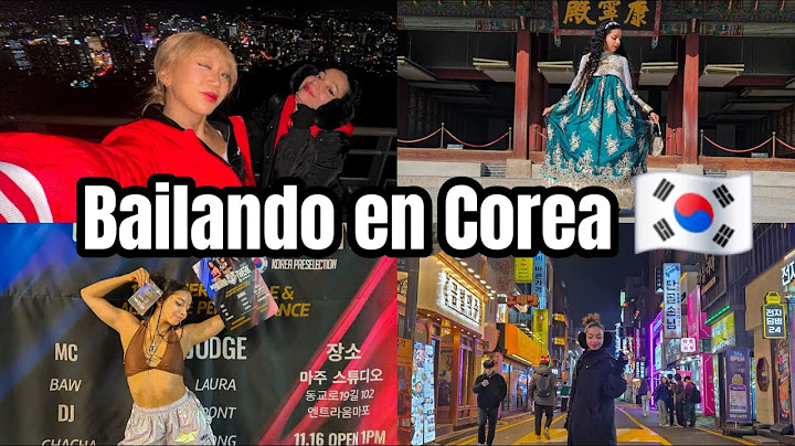 Mi primera vez en COREA del sur 💃✈️😍