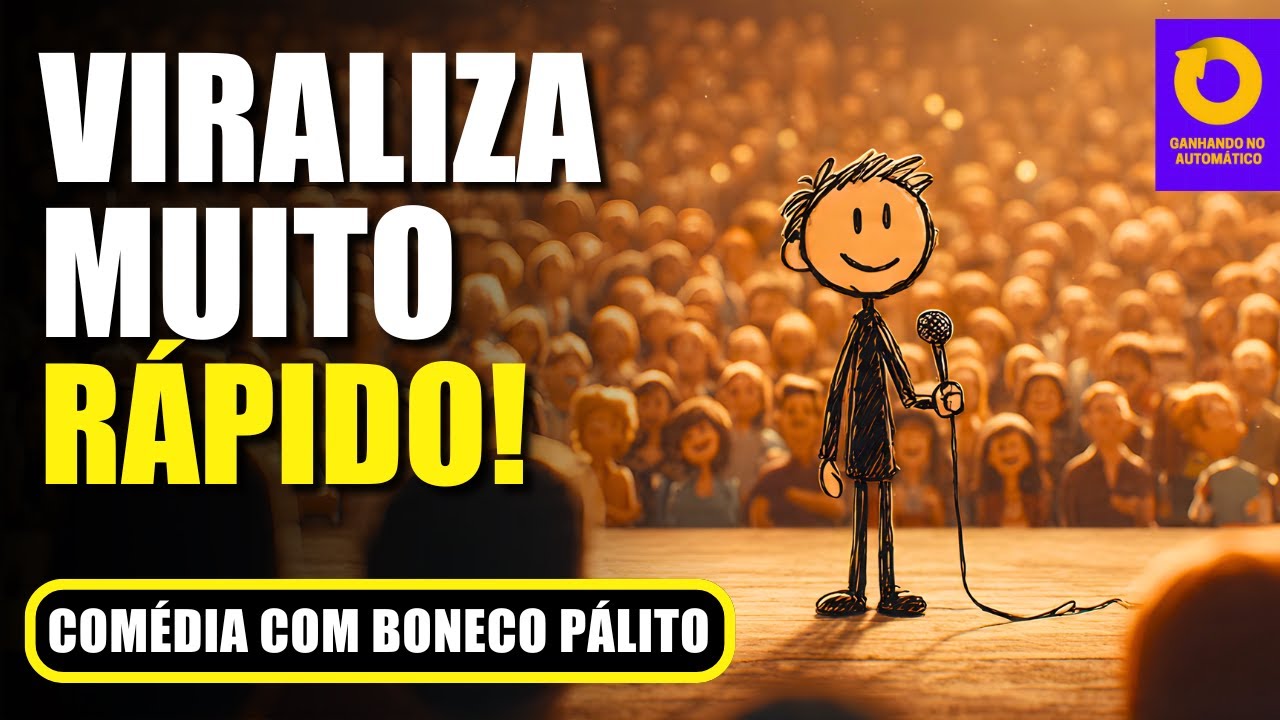 Como Fazer Vídeos Curtos de Comédia com Boneco Palito que Viralizam Rápido!