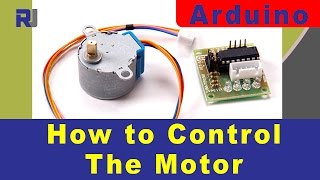 Control Stepper motor 28BYJ-48 with ULN2003 for Arduino