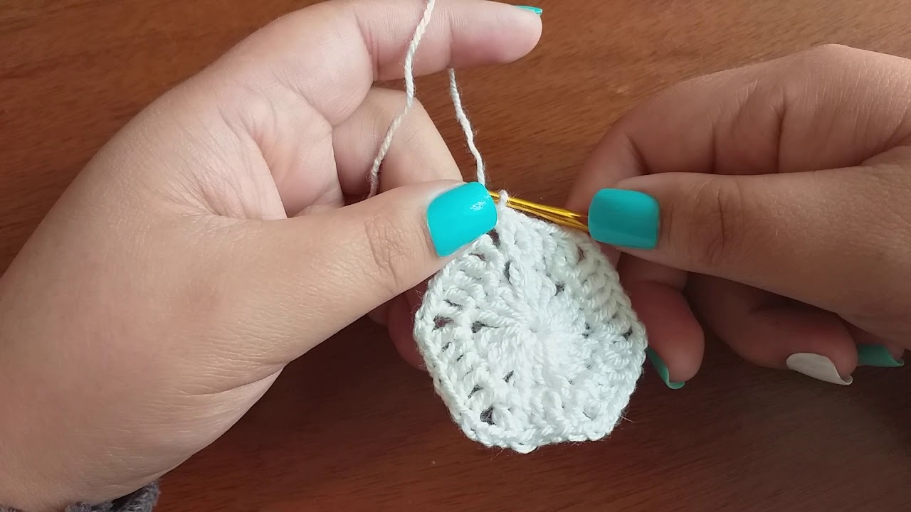 Hexágonos A Crochet rápido y fácil SOLELY