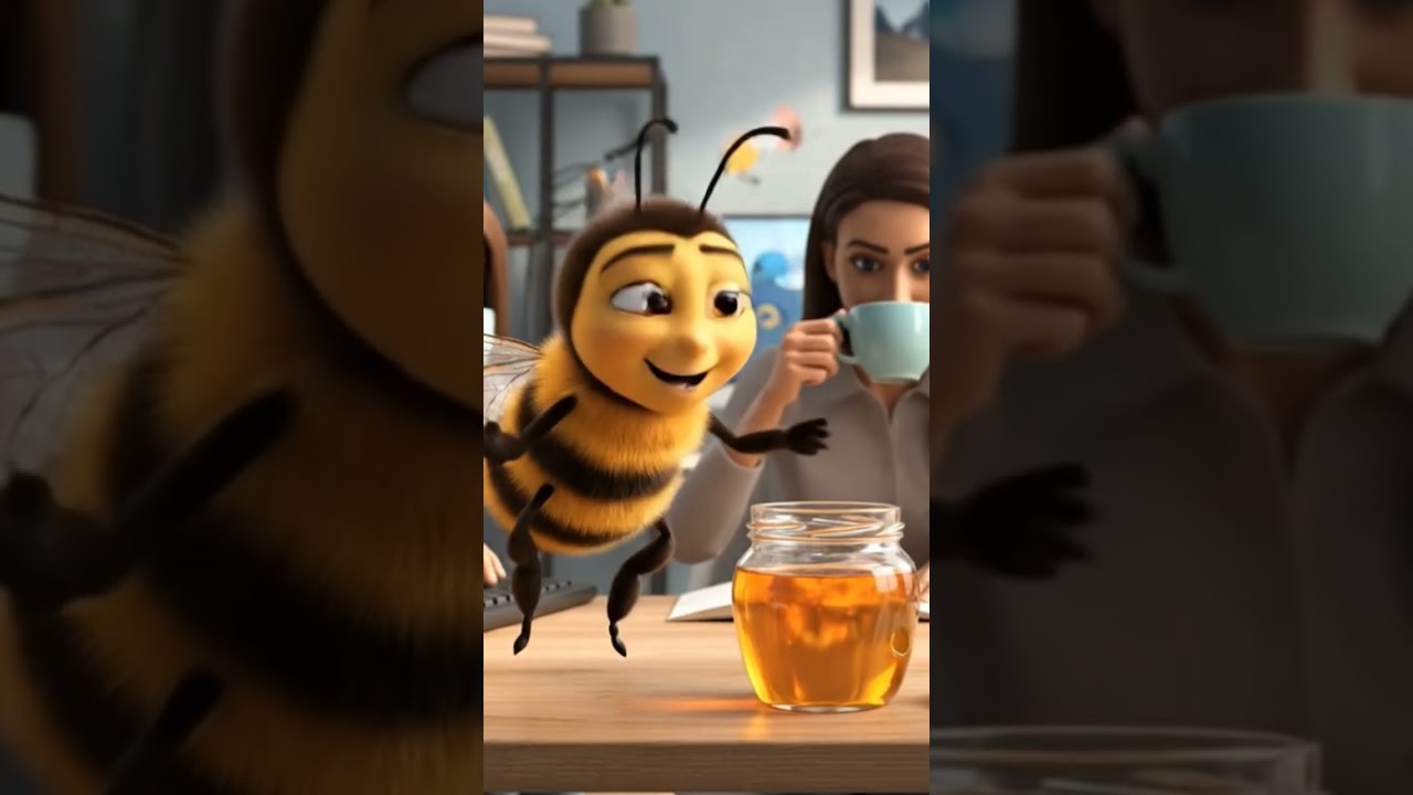 Talking bee health tips about honey #honey #healthylifestyle #foodasmr