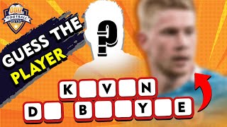 GUESS THE PLAYER WITH MISSING LETTERS ⚽ QUIZ Football STARS