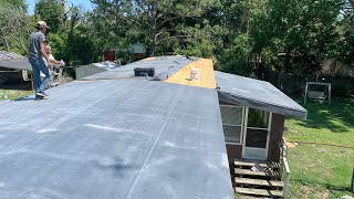 Mobile Home Singlewide Trailer EPDM Roof Over 1 of ?