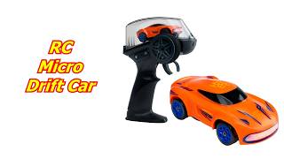 Hyper Micro Drift Car RC and Speed Switch with LED Review Unbox