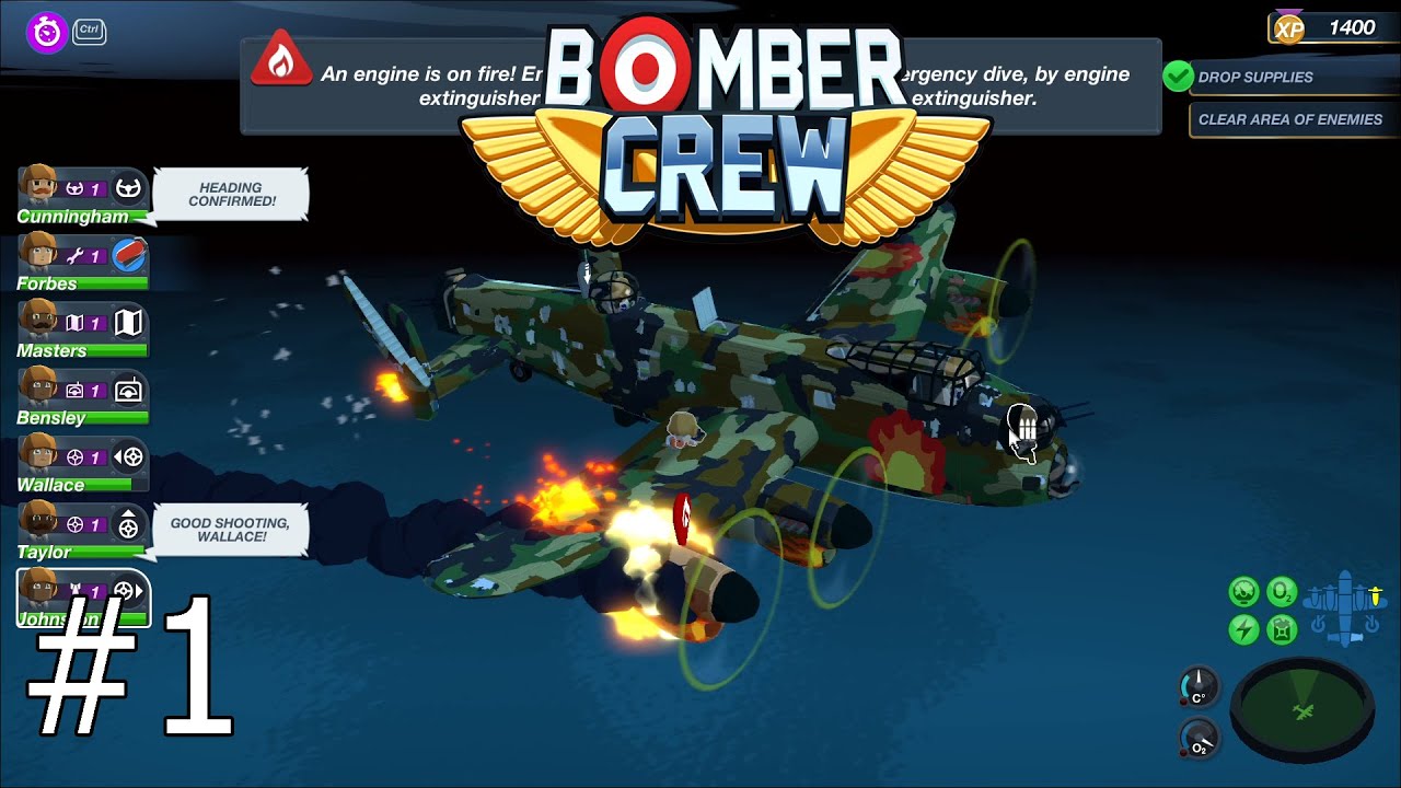 I Just Play Bomber Crew: Part 1