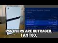 The PS5 just made a disgusting update. Everyone is outraged.