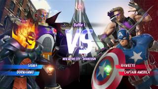 Marvel Vs Capcom Infinite  Arcade Mode 6 Sigma & Dormammu