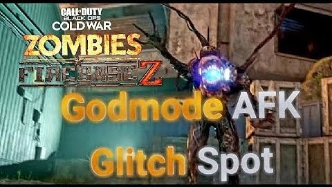 Godmode AFK Glitch Spot | Cold War Zombies - FireBase Z Glitches/Exploits