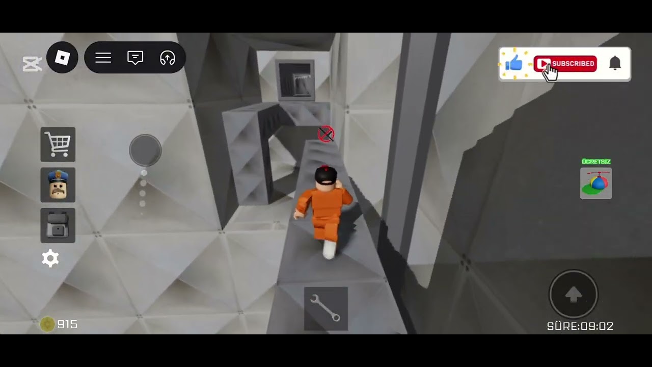 Robrox obby (barry’nın hapisanesinden kaçış) @robrox