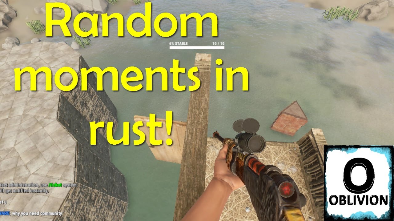 Fights, raids and kills for days! Random Rust moments! rust oblivion trap base