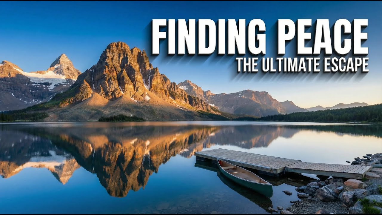 This Lake & Mountain View Will Calm Your Mind Instantly 