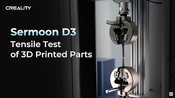 Sermoon D3 Tensile Test of 3D Printed Parts