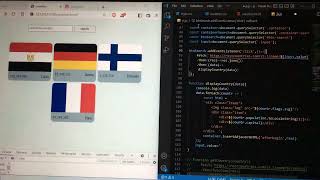 Vanilla js  rest country api Profile