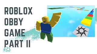 How To Make an Simple Obby Game - Part II | Beginner Roblox Coding Tutorial