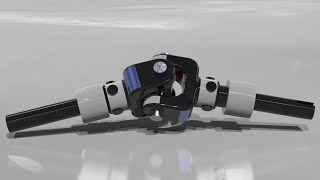 SolidWorks : UNIVERSAL JOINT 3D CAD MODEL
